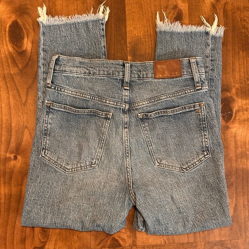 Madewell The Petite Perfect Vintage Jean Tapered Straight Leg - Picture 4 of 5